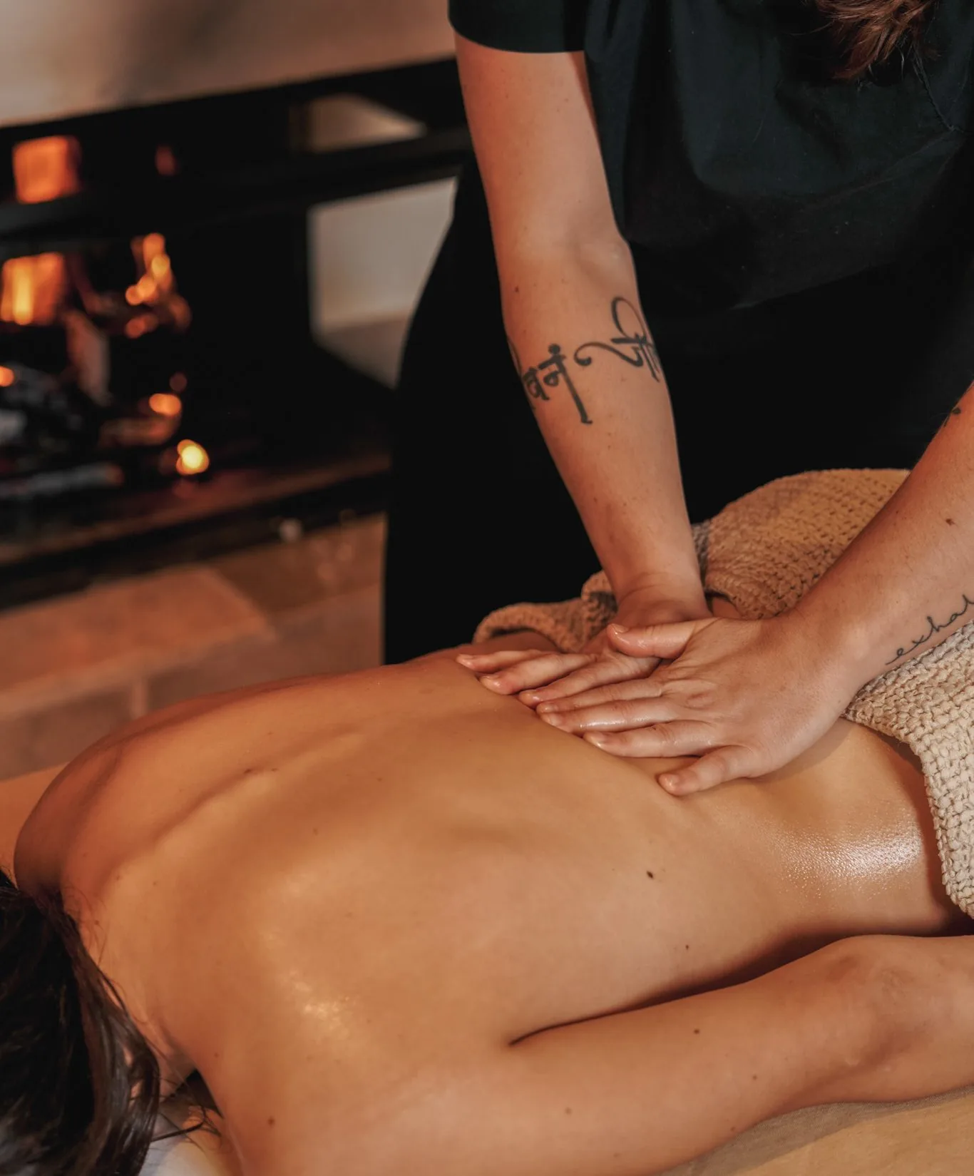 A massage at LaMaison